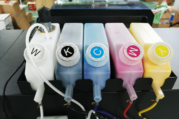 DTF Printer t shirt printing machine 2*I3200 Print head Powder shaker